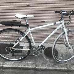 クロスバイク部品取り、修理前提品