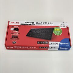 ★ジモティー割有★　美品　バッファローコンパクトワイヤレスキーボ...
