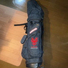 ツアーステージ3～9、S、P、 S/Pアイアンセット URAゴルフデニムジーンズキャディバッグの画像