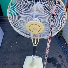モリタ　強風も可能 大型フロア扇風機　羽直径40cm 高さ140...