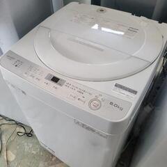 SHARP　シャープ　6kg洗濯機　ES-GE6B　中古　リサイクルショップ宮崎屋住吉店24.7.31k