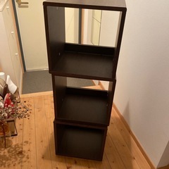 木製ボックス3つ