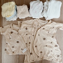 【受け渡し予定あり】50-60サイズ　短肌着・長肌着　ベビー服