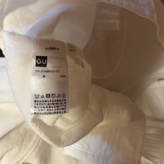 GU フロントボタンブラウスの画像