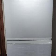 ●無料●シャープ●冷蔵庫137L●美品●シルバー の画像