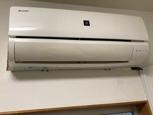 エアコン　SHARP 8取り付け込み32000円