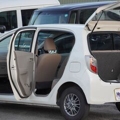 H.25(2013)年 ダイハツ ミライース Dホワイト ☆車検付き・整備渡・1年保証付☆の画像
