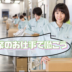 倉庫内にて農業用ネット出荷準備作業スタッフ!日払いあり!土日休み...