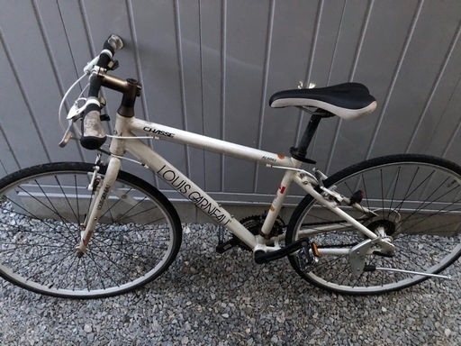 Louis Garneau｜ルイガノ クロスバイク白