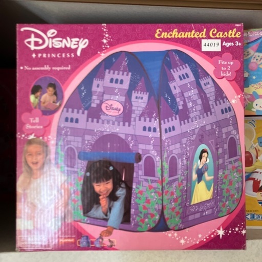 ディズニープリンセス キッズテント プレイハウス 中古品