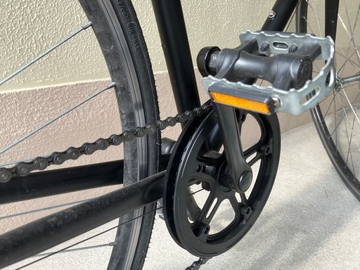 美品　黒クロスバイク　自転車