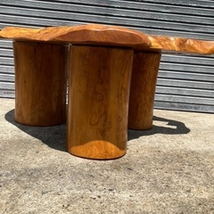 欅 無垢1枚板 けやき 無垢材 テーブル センターテーブル 座卓 ちゃぶ台