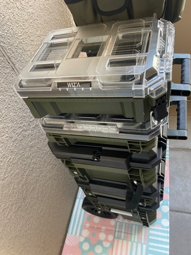 ビバホーム ウイザ WIZ'A システムキャリー  工具 工具収納 キャンプ 釣り サバゲー