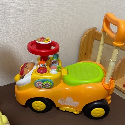 アンパンマンよくばりビジーカー 欠品部品 赤ちゃん ベビー 乗り物 乗用玩具