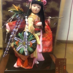雛人形　ガラスケース①