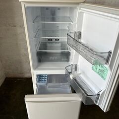【MITSUBISHI】 三菱 2ドア 冷凍冷蔵庫  容量146L 冷蔵100L 冷凍46L MR-P15H-W 2023年製 ① Y0146の画像