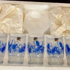 昭和レトロ　グラス　皿