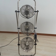 シルバー　空調　　扇風機　おしゃれ　レトロ　メタリック　サーキュ...