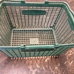 ショッピングカゴ　買い物カゴ　5点　中古の画像