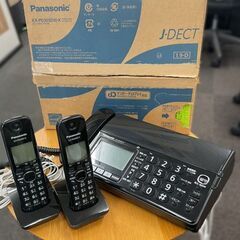 Panasonic（パナソニック）おたっくす　パーソナルFAX　KX-PD303D-K　子機2台
