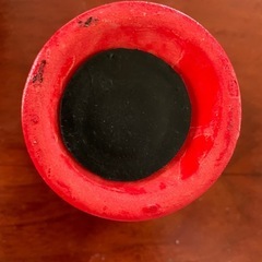 郵便ポスト型貯金箱陶器製の画像