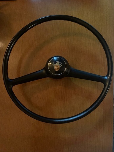 当時物　クラッシックミニ　ステアリング