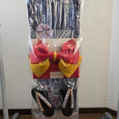 決まりました！　浴衣3点セット