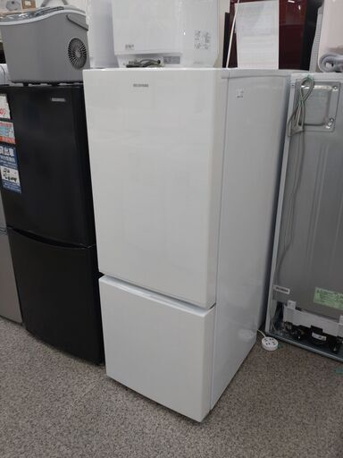 「ジモティー見た」で5％OFF！【2ドア冷凍冷蔵庫】2ドア冷凍冷蔵庫 アイリスオーヤマ　AF156-WE 156L 2019年製:ホワイト