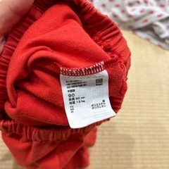 パジャマ上下　UNIQLO 90の画像