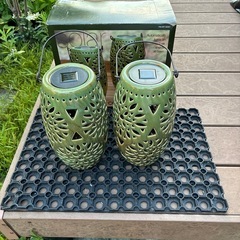 陶器製ソーラーランタン