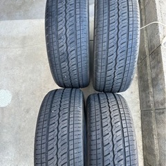 【最終値下げ‼️】トーヨー TOYOタイヤ4本セット225/50R/18 傷あり、ハイエースから外したものの画像