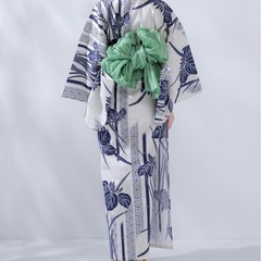 浴衣2点セット 変織紅梅　新品未開封の画像