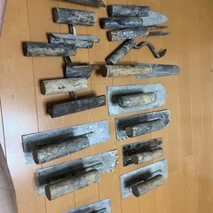 鏝まとめ売り　左官　タイル