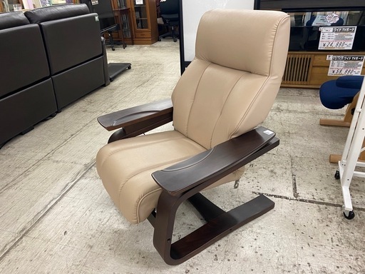 【愛品館 江戸川店 チェア】FUJI FURNITURE （冨士ファニチャー）リクライニング リラックス チェア ID：156-019