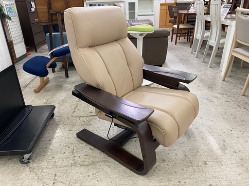 【愛品館 江戸川店 チェア】FUJI FURNITURE （冨士ファニチャー）リクライニング リラックス チェア ID：156-019808-007