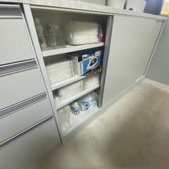 スリム棚3セット！奥行き20センチ/カウンター収納/の画像