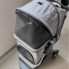 ほぼ新品!! 3輪ペットキャリー ペットカート
