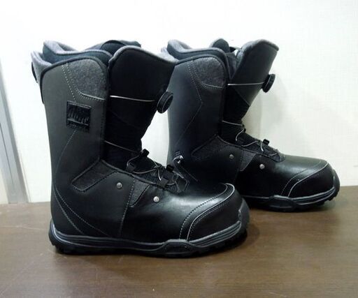 kissmark 28.0cm US10.5 スノーボードブーツ KM GENEROUS スノボブーツ ブラック メンズ 大きなサイズ キスマーク 札幌市 新道東店
