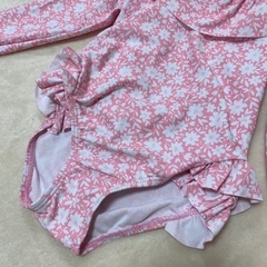 SHEIN水着サイズ80ピンク花柄 の画像