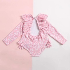 SHEIN水着サイズ80ピンク花柄 の画像