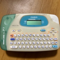 カシオ　NAME LAND  KL-P7(防水名前シール付き)の画像