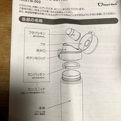 新品、未使用水筒の画像