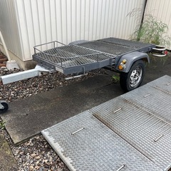 帯広発　軽トレーラー　折りたたみ可能