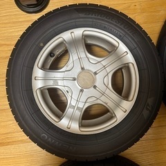 ホイールセット　165/70r13 79sブリヂストンNEWNOの画像