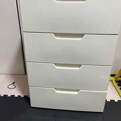 【予定者様決定】値下げ可！ウッドトッププラスチックチェスト　