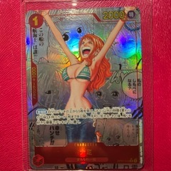 ワンピーストレードカード　ナミ(コミパラ)　　