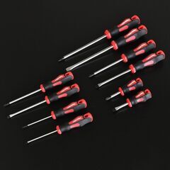 【新品】アストロプロダクツ ドライバー10本セット（スポンジケース付き）の画像