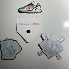 New Balance限定ピン＆ワッペン　大谷翔平 shohei ohtaniの画像