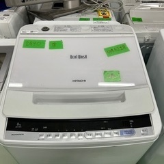 早い者勝ち大セール‼️‼️＋ご来店時、ガン×2お値引き‼️HITACHI(日立) 2018年製 8.0kg 洗濯機🎉