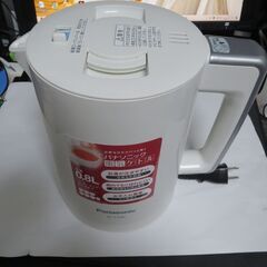 パナソニック製　電気ケトル　容量=０.８L　コーヒーカップ６.６杯分